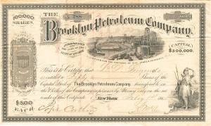 Brooklyn Petroleum Co. - Stock Certificate